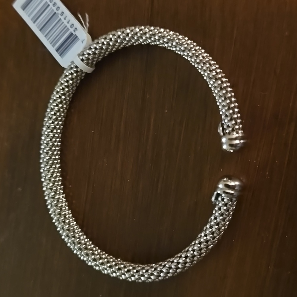 925 Elegant Silver Bracelet Set NWT - Picture 5 of 6